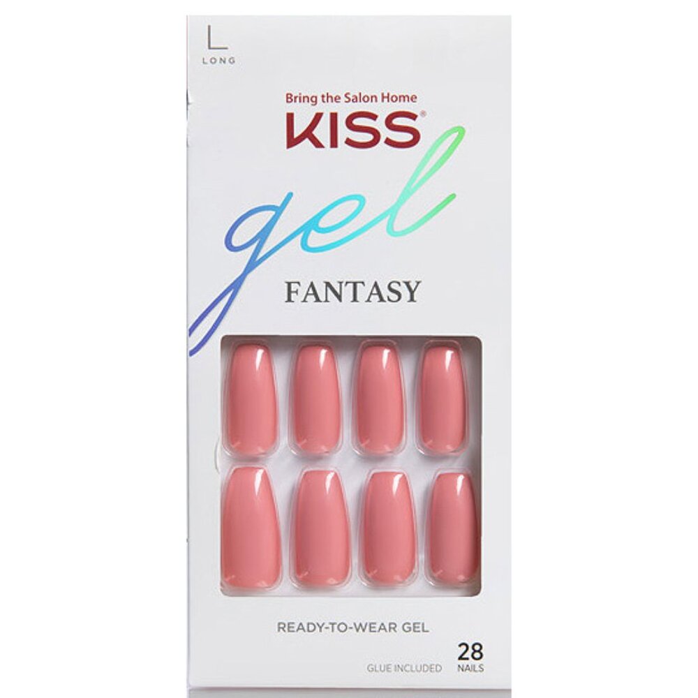 Kiss Gel Fantasy Sculpted Nails Long Length